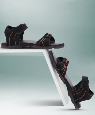 Sparx SS 703 Men Sports Sandals(Black , 8 UK/India)