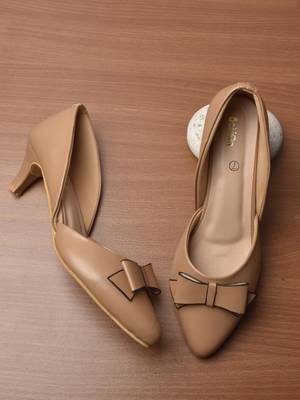action Women Natural, Beige Heels