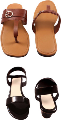 Goraiya Women Flats(Multicolor , 9)