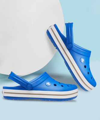 CROCS Crocband Men Clogs(Blue , 7)