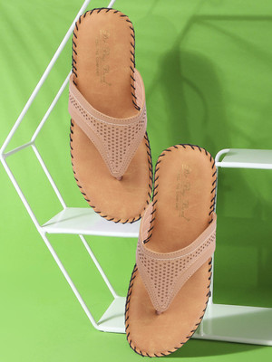 Big Bird Flat Casual V-strap Doctor Sandals for Women & Girls (Beige) Women Casual(Beige , 8)