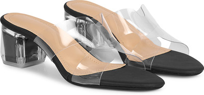 COMMANDER Women Heels(Black , 6)