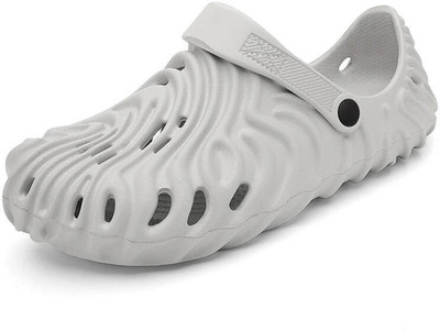 TR Men Clogs(Off White , 7)
