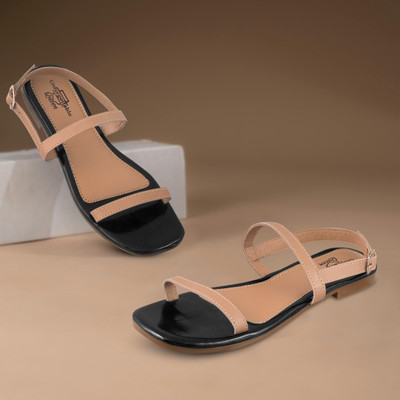 UNFORGETTABLE QUEEN Women Flats(Beige , 4)