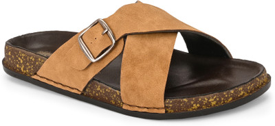Roadster Men Sandals(Tan , 7)