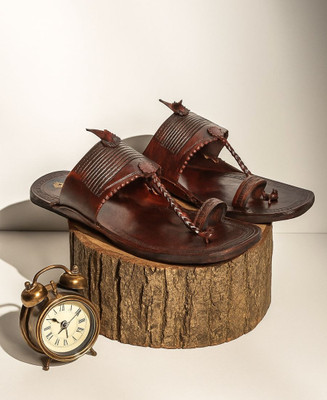 Kolhapuri Men Sandals(Brown , 10)