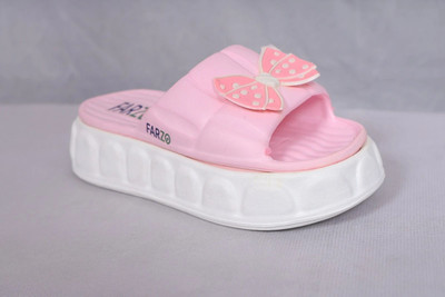 farzo Women Casual(Pink, White , 6)