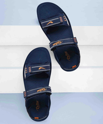 Pu-Pine Trending Stylish Slipper Flipflop Men Sandals(Blue , 7)