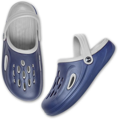 Crawl & sprint Men Clogs(Blue , 7)