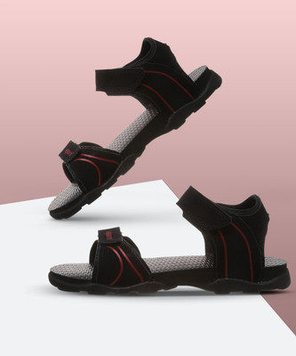 Sparx SS 703 Men Casual(Black, Red , 10)