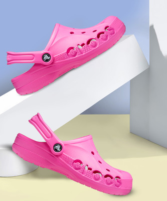 CROCS Baya Men Clogs(Pink , 6 UK/India)