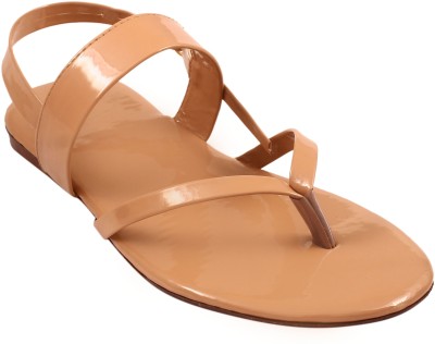 Ramkudi Women Flats(Camel , 3)