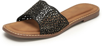 Marc Loire Women Flats(Black , 7)