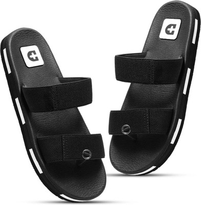 Footox Sandals | Clogs | Ortho | Acupressure Men Sandals(Black , 10)