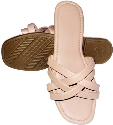 XiZUii Women Flats(Pink , 5)