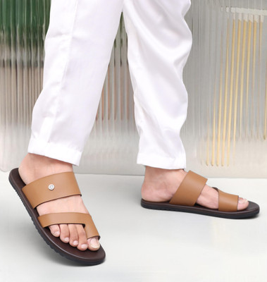 Velsox Men Flats(Tan , 9)