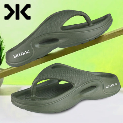 KILLER Men Flats(Green , 10)