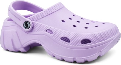 RADDZ SPORTS Women Clogs(Purple , 8)