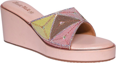 HAUTE WALK Women Heels(Multicolor , 8)