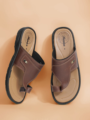 Bata Men Sandals(Brown , 10)