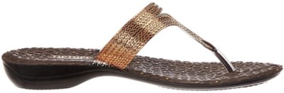 LIBERTY ETHNIC-05 Women Flats(Gold , 4)