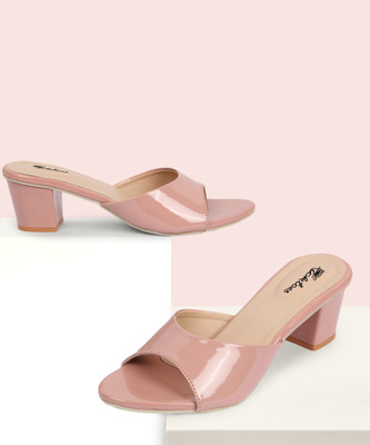 Picktoes SC-R-374 Lightweight Comfort Summer Trendy Premium Stylish Party disigin Women Heels(Pink , 3)