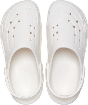 CROCS Off Grid Men Clogs(White , 7 UK/India)