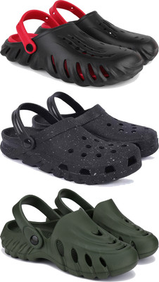 WINGSCRAFT Men Clogs(Olive , 10)