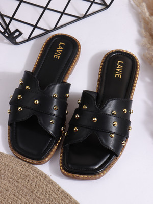 LAVIE Women Flats(Black , 5)