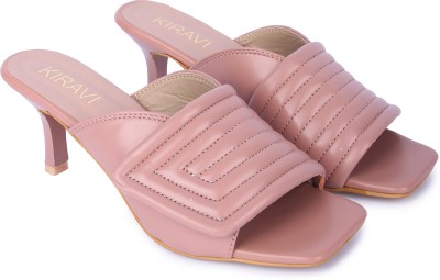 KIRAVI Women Pink Heels