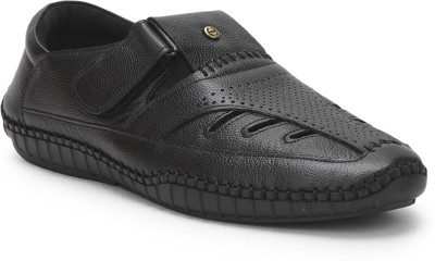 LIBERTY Men Casual(Black , 8)