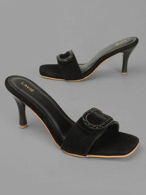 LAVIE Women Heels(Black , 5)