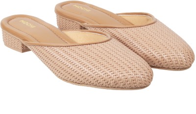 MOCHI Women Heels(Beige , 5)