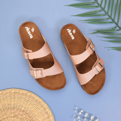 Skora Women Casual(Gold , 8)