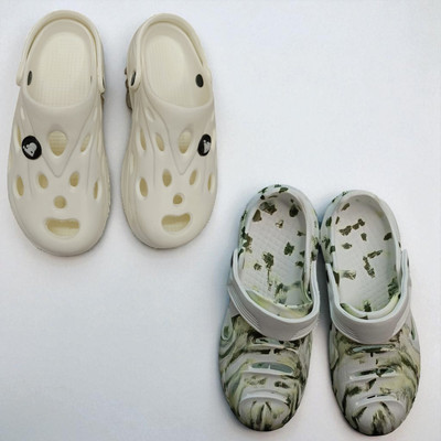 Monrav Men Clogs(White, Multicolor , 8)