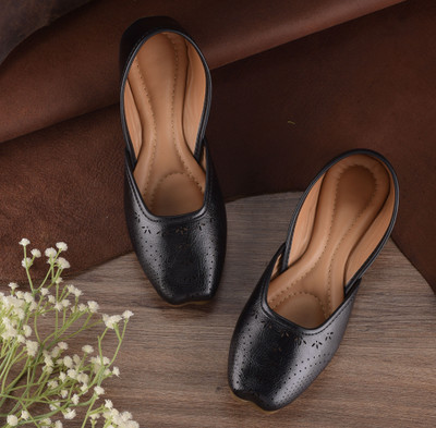 BBBRANDSBUCKET Women Bellies(Black , 8)