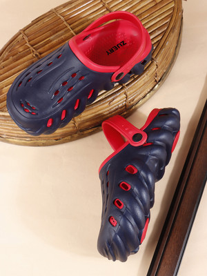 Zuery Men Clogs(Red , 9)