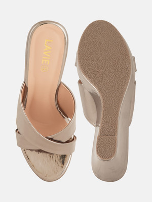 LAVIE Women Heels(Grey , 3)