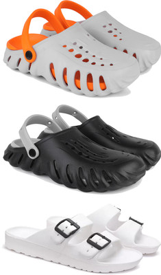 DRACKFOOT Men Clogs(White , 9)