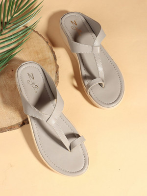 zaysoo Women Flats(Grey , 7)