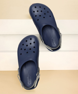 CROCS Classic All Terrain Men Clogs(Navy , 9 UK/India)