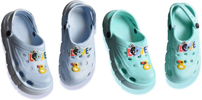 footpedia Women Wedges(Multicolor, Blue , 6)