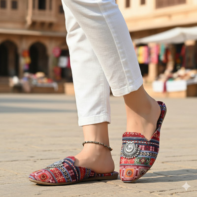 RAVIS Women Flats(Multicolor , 8)