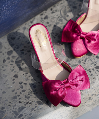 SHOETOPIA Women Heels(Pink , 4)