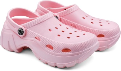 RADDZ SPORTS Women Clogs(Pink , 6)