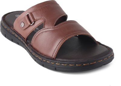 RED CHIEF Men Slippers(Brown , 8)