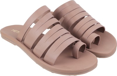 METRO Women Flats(Beige , 6)