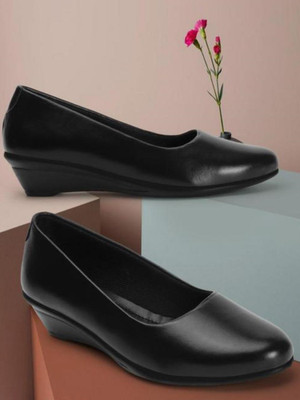 SHIPEE Women Bellies(Black , 7)