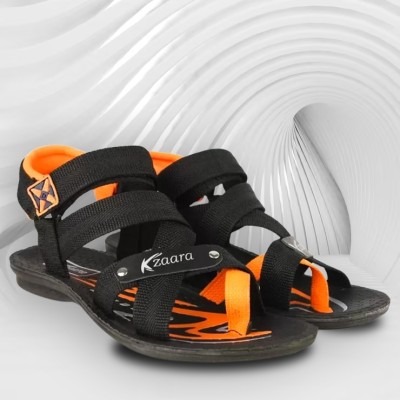 KANEGGYE Men Sandals(Orange , 9)