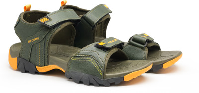 asian Men Sports Sandals(Olive , 7)